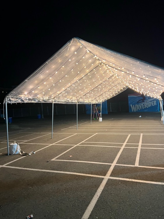 20x20 Clear Tent