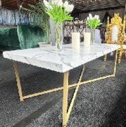 White Marble Coffee Table