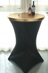 30 Black & Gold Table (spandex)
